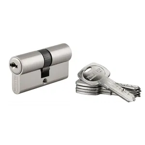 Comparateur de prix : Cylindre de serrure - THIRARD - Trafic 6 - 2 entrées - 30mm - 6 goupil...