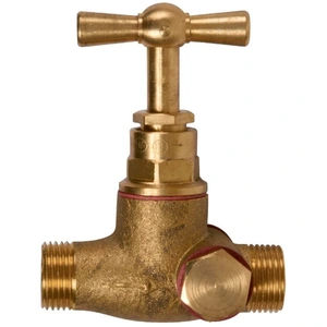 Robinet d’arrêt sans épaulement avec purge - mâle / mâle 1/2" (15/21) ...Vendu paramazon