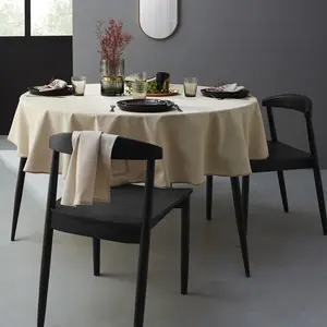 Comparateur de prix : Coucke Nappe Rectangle Uni Sable Coton 160 x 240 cm