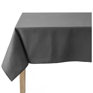 Coucke Nappe Rectangle Uni Caviar Coton 180 x 300 cm pas cher