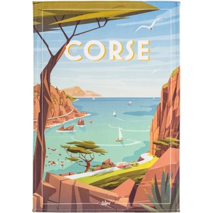 Comparateur de prix : Coucke Torchon en Coton imprimé, Wim Corse, 50x75 cm