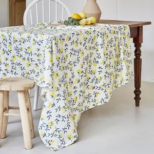 Coucke Nappe imprimée en métis Zeste de citron 160x240Vendu paramazon