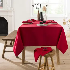 Comparateur de prix : Coucke Nappe Rectangle Uni Hermès Coton 160 x 240 cm