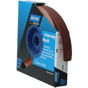 Norton Rouleau abrasif R222 25mmx25m P80 pas cher