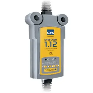 Comparateur de prix : Chargeur de batterie moto pour les batteries 12 V de 1.2 à 32 AhFLASH 1.12 Gys