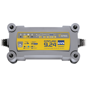 Comparateur de prix : Gys GYS GYSFLASH 9.24 029477 Chargeur automatique 6 V, 12 V, 24 V 9 A 9 A 6 A