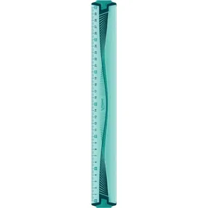 Comparateur de prix : MAPED Lot de 3 Règles plate Incassable Flex 30 cm couleur bleu ou vert