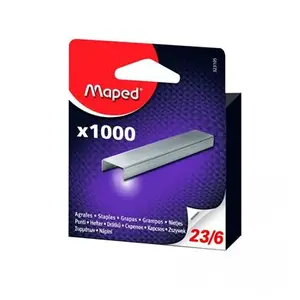 Boîte de 1000 agrafes 23/6 MapedVendu paramazon