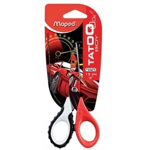 Maped Maped Ciseaux Tatoo Poivre Blanc Boy/Girl 6 Unité(S) pas cher
