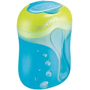Taille-crayons double avec réservoir Maped Color'Peps Modèle aléatoire pas cher