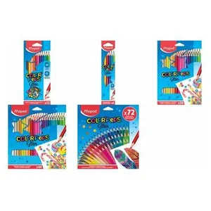 72 crayons de couleur MAPED Color'Peps Star
