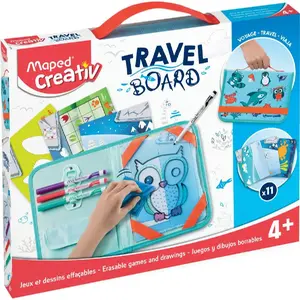 Comparateur de prix : MAPED CREATIV - Travel Board - Ardoise nomade Dessins Effacables