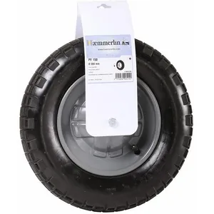Roue de brouette pneumatique Ø.380 mm Haemmerlin Standard PF 150 309051401 pas cher