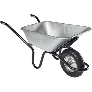 Comparateur de prix : Brouette Aktiv Excellium+ 120L reno galva roue gonflée - Haemmerlin