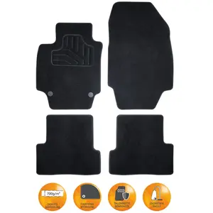 Comparateur de prix : ADNAUTO Tapis de sol sur mesure INCAR compatible avec AUDI A3 (05/2003 à 08/2012)