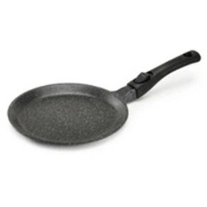 Comparateur de prix : Pradel Excellence - PCUI001020 - Poêle à Crêpes Fonte d'Aluminium Premium Ø28cm - Revêtement Anti-Adhésif Façon Pierre - Manche Amovible - Tout Feu, Induction, Noir