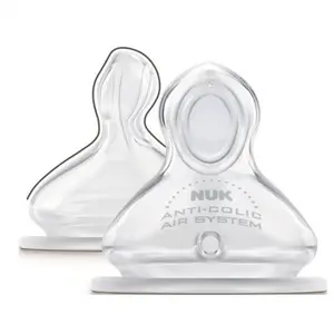 Lot 2 Tétines Nuk First Choice+ Taille 2 Lait M pas cher