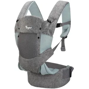 Porte bébé ergonomique MULTICOLORE Tigex pas cher
