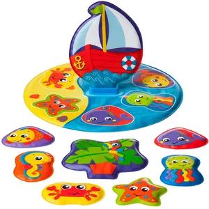 Tigex Puzzle de bain L’île Flottante