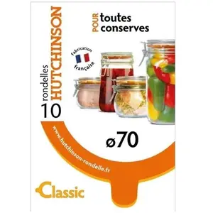 Comparateur de prix : HUTCHINSON Lot de 10 Rondelles universelles - D 80 / 56 x 2,5 mm