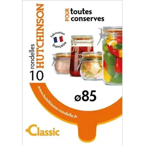 Comparateur de prix : HUTCHINSON Lot de 10 Rondelles universelles - D 90 / 68 x 2,5 mm