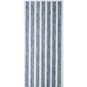 Comparateur de prix : Rideau De Porte Chenille Florence Gris Blanc - 120 X 220 Cm - Morel
