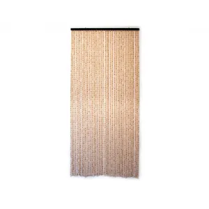 Comparateur de prix : Rideau de porte en bambou et perle de bois - Jardideco