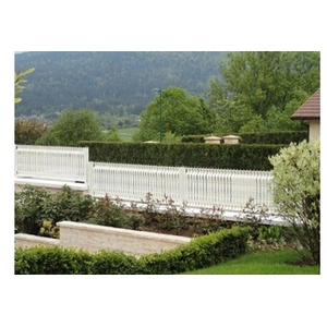 Comparateur de prix : Jardiline Lanière PVC pour palissade largeur 43 mm x 60 m+100 clips- Blanc -