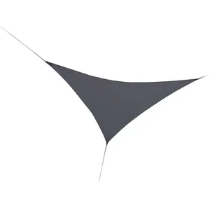 Comparateur de prix : JARDIDECO Voile d'ombrage triangulaire SERENITY 5 x 5 x 5 m - Ardoise -