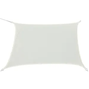 Comparateur de prix : JARDIéco Jardideco - Voile d'ombrage rectangulaire first 2,00 x 1,40 m - Sable