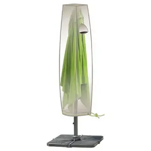 JARDILINE Jardideco - Housse de Protection pour Parasol Droit jusqu'à Ø 4 m Luxe pas cher