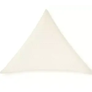 Ombrière triangulaire Jardiline beige 3m pas cher