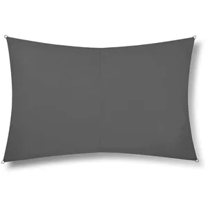 Voile d'ombrage Rivage rectangulaire 4 x 3 m ardoise Jardiline pas cher