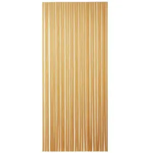 Comparateur de prix : Morel JARDIDECO Rideau de porte moustiquaire Tahiti - Brun Beige 90x220 cm
