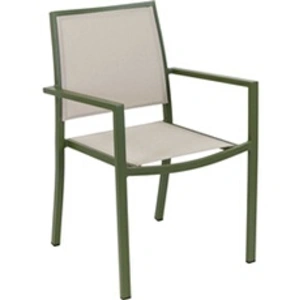 Jardiline Fauteuil Empilable En Aluminium Santorin pas cher