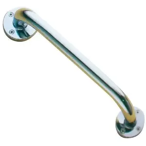 Barre d'appui GODONNIER - 30 cm - Chromé - Acier - Confort et sécurité pas cher