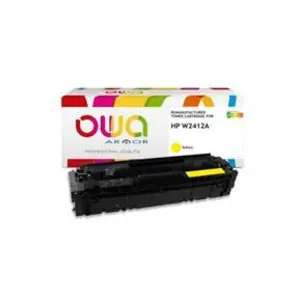 Armor HP W2412A JUMBO - toner remanufacture OWA - extra haute capacite - Jaune pas cher