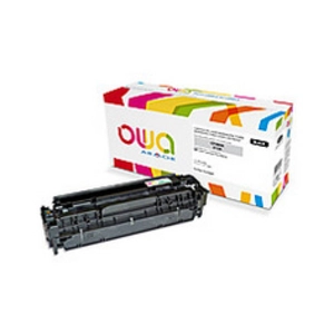 OWA - noir - compatible - remanufacture - cartouche de toner (alternative pour : HP 312A, HP CF380A)