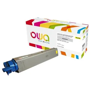 Armor Toner Remanufacturé Oki 43459329 - Jaune pas cher