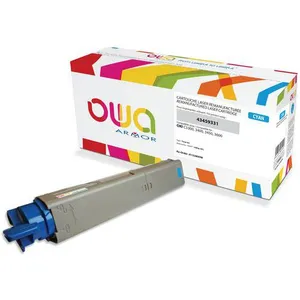 Armor Toner Remanufacturé Oki 43459331 - Cyan pas cher