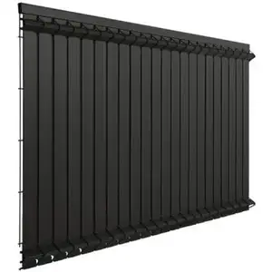 Cloture&jardin - Kit Occultation pvc Rigide Gris Anthracite 30M - jard... pas cher
