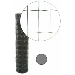 Grillage Soudé Gris Anthracite - JARDIPREMIUM - Maille 100 x 50mm - 2 ...
