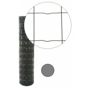 Cloture&jardin - Grillage Soudé Gris Anthracite - jarditop - Maille 10... pas cher