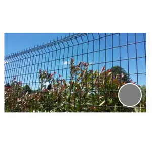 Grillage Rigide Gris Anthracite - jardimalin - Fil 4mm - 0,63 mètre