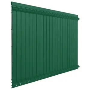 Cloture&jardin - Lames Occultation pvc Rigide Vert - 2.5M - jardipremium - 1,93 mètre