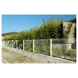 Kit Grillage Rigide Blanc 50M - JARDIMALIN - Fil 4mm - Sur Platines - 1,53 mètre pas cher