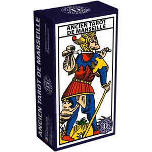 Tarot de Marseille - Cartamundi - Étui carton - Version française - 78 cartes pas cher