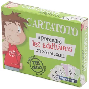Cartamundi France Cartes Cartatoto Apprendre les additions en s'amusant pas cher