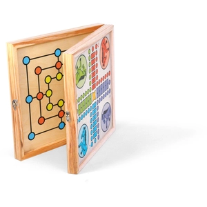 Comparateur de prix : Ducale Cartamundi Jeu Traditionnel Coffret 100 Jeux "Junior" En Bois - 10014797