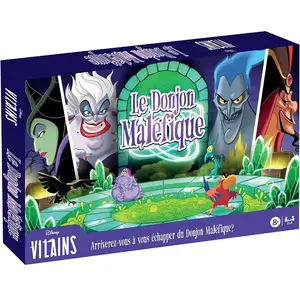 Shuffle Jeu d'ambiance Cartamundi Disney Villains le Donjon Maléfique pas cher